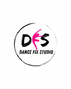Dance Fix Studio Logo White