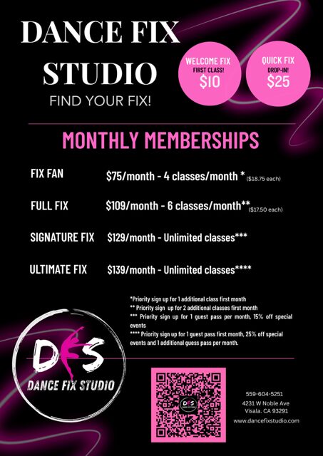 monthly memberships